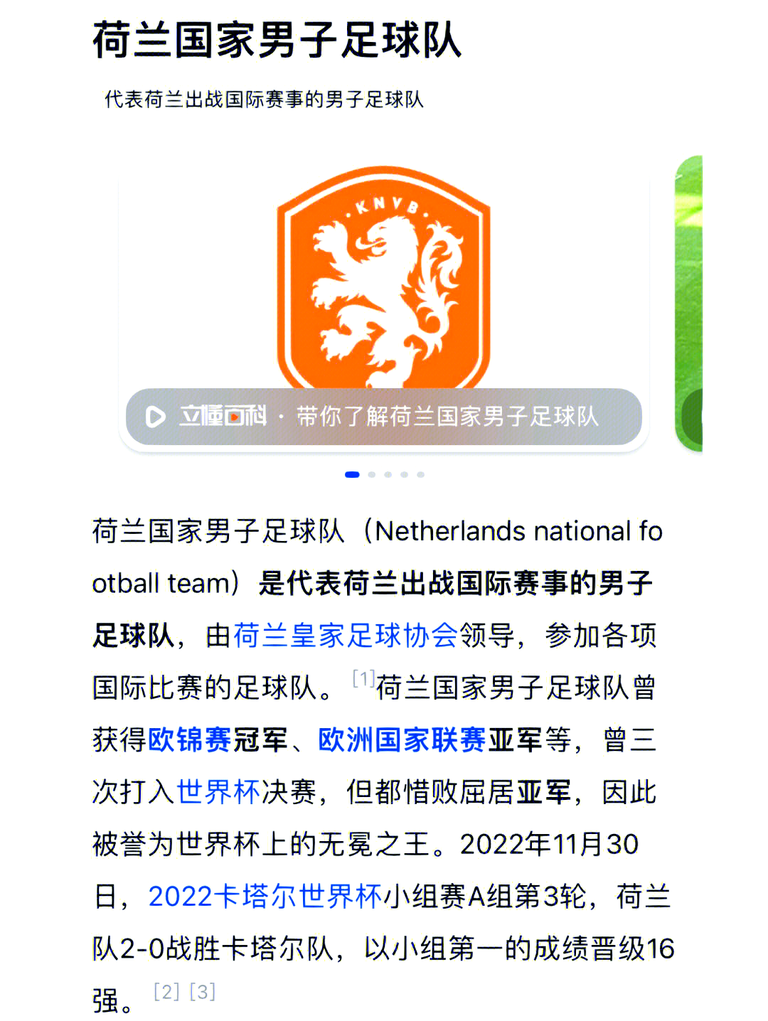 投票评选最佳射手荷兰赛场欢呼不断的简单介绍